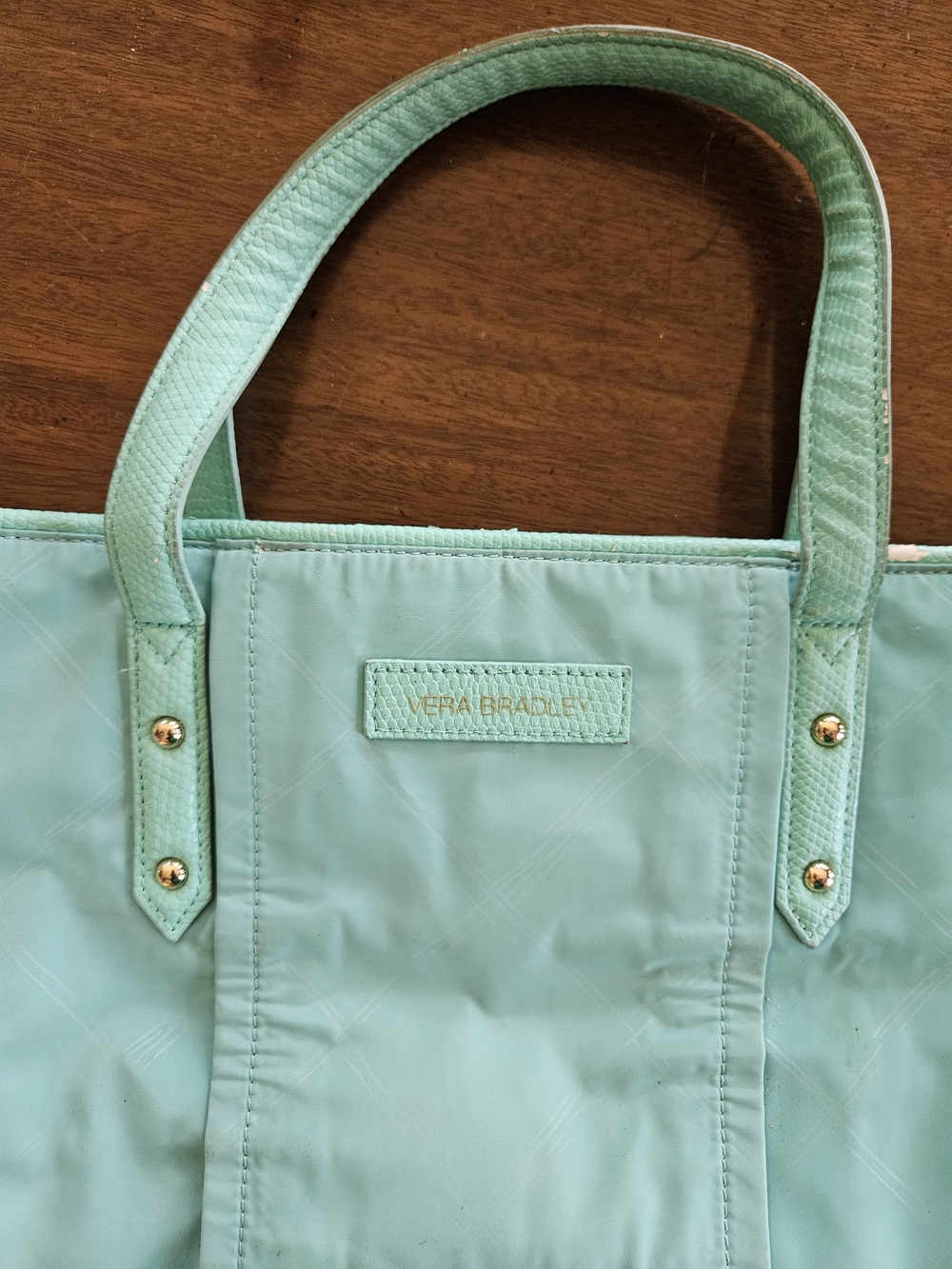 Vera Bradley Mint Green Tote Bag